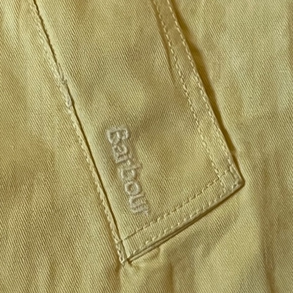 Barbour Denim lemon Cotton  Jacket with two-point fastening - Picture 5 of 14